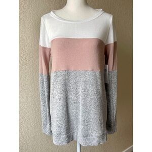 NWT Pink Clover Ameya Brushed Knit Top